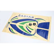 PARKZONE RADIAN PRO DECAL SHEET PKZ5402
